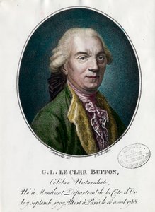 Porträt von George Louis Le Clerc, Graf von Buffon