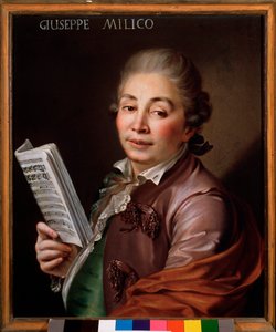 Porträt von Giuseppe Millico (1737-1802), italienischer Kastrat