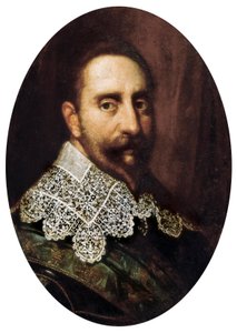 Porträt von Gustav II. Adolf (1594-1632), König von Schweden von 1611 bis 1632. Gemälde. Padua, Städtisches Museum von Padua.
