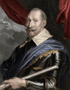 Porträt von Gustav Adolf II. (1594-1632), König von Schweden - Gustav Adolf II. 1594-1632, König von Schweden 1611-1632 - Stich - 19. Jahrhundert von Unknown artist