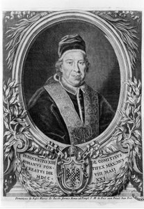 Porträt von Innozenz XIII. (1655 - 1724)