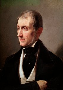 Porträt des italienischen Romanciers und Dichters Tommaso Grossi (1790-1853) von Unknown artist