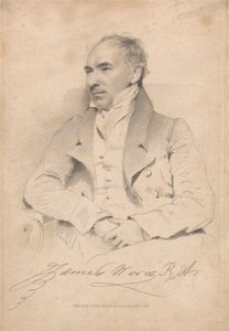 Porträt von James Ward von Unknown artist