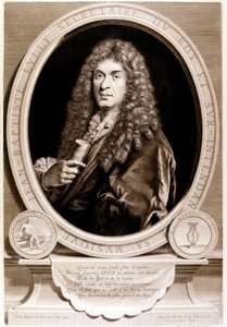 Porträt von Jean Baptiste Lully (Giovanni Battista Lulli) (1632-1687) von Unknown artist