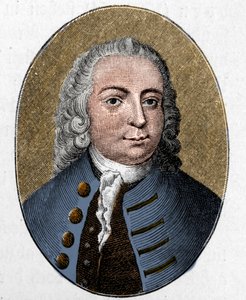 Porträt von Johann Christian Günther. Deutscher Dichter (1695-1723). Gravur von Unknown artist