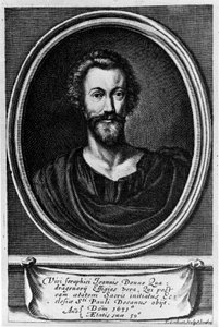 Porträt von John Donne, englischer Dichter