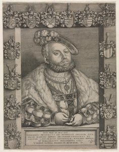 Porträt von Johann Friedrich I., "Der Großmütige," Kurfürst von Sachsen von Unknown artist