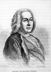 Porträt von Joseph François Dupleix (1697-1763), französischer Kolonialverwalter von Unknown artist