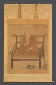 Porträt von Kobo Daishi (Kukai)