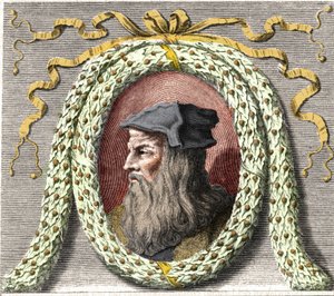 Porträt von Leonardo da Vinci (1452-1519)