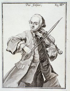 Porträt von Leopold Mozart (Stich)