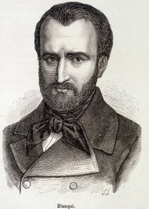 Porträt von Louis Auguste Blanqui (1805-1881), französischer Sozialist und revolutionärer Theoretiker