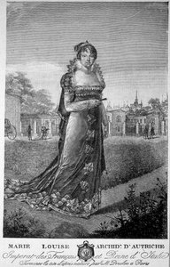 Porträt von Marie Louise, Erzherzogin von Österreich, Ehefrau von Napoleon I.