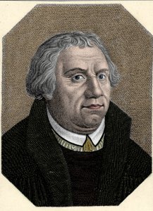 Porträt von Martin Luther (1483-1546) deutscher Reformator. von Unknown artist