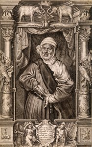 Porträt von Muley Hazen, König von Thunes, seines Königreichs beraubt und von Kaiser Karl V. wiederhergestellt, Tunesien 1535 von Unknown artist