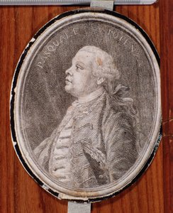 Porträt von Pasquale Potenza (Gravur) von Unknown artist