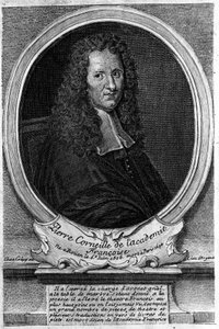 Porträt von Pierre Corneille (1606 - 1684). von Unknown artist