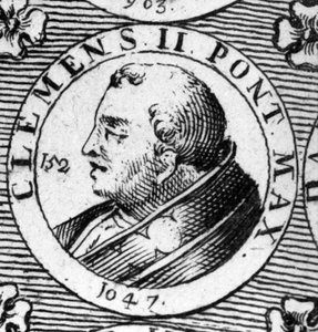 Porträt von Papst Clemens II. (gestorben 1047)