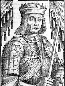Porträt von Roger II. von Hauteville (Ruggero Altavilla) (1097-1154), Gründer der Monarchie von Sizilien