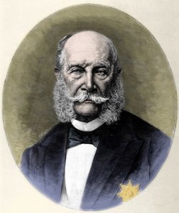 Porträt von Wilhelm I. (1797-1888), König von Preußen und Kaiser von Deutschland. Gravur aus dem späten 19. Jahrhundert.