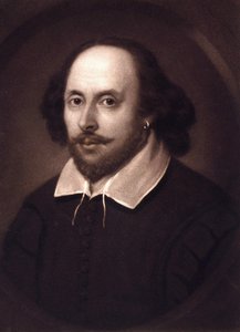 Porträt von William Shakespeare (1564 - 1616)