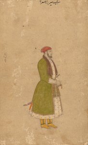 Porträt des Höflings Mirza Muizz von Unknown artist