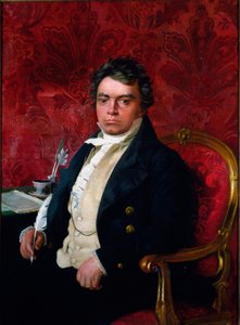 Porträt des Komponisten Ludwig van Beethoven
