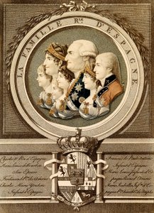Porträt der königlichen Familie von Spanien: König Carlos IV