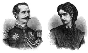 Porträts von Prinz Felix Salm-Salm