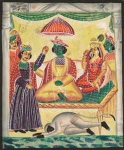 Rama und Sita (recto)
