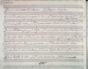 Zusammenfassung der Oper Die Krönung des Darius von Giuseppe Aldrovandini (1703) von Unknown artist