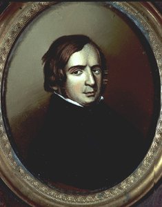 Risorgimento: Porträt des Politikers und italienischen Philosophen Vincenzo Gioberti (1801-1852). Miniatur auf anonymer Elfenbein. Museo del Risorgimento Mailand