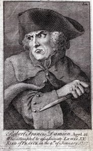 Robert François Damiens von Unknown artist