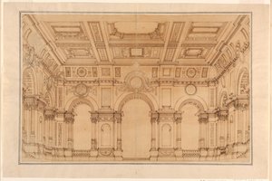 Zimmer in einem Palast von Unknown artist