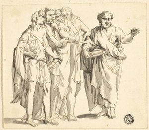 Der heilige Paulus predigt