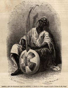Sambou, der Griot von Niantanso (Mali) (Malinke-Typ: westafrikanische Sprache (Guinea, Senegal, Mali und Côte d