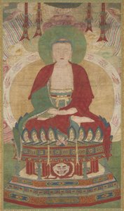 Sitzender Amitābha von Unknown artist