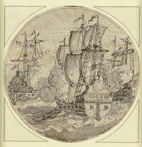 Schiff unter Segeln