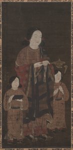 Shōtoku Taishi mit sechzehn von Unknown artist