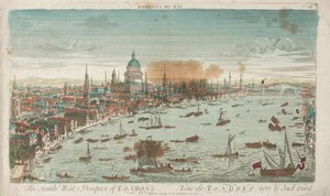 Südwestansicht von London