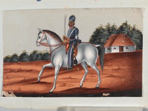 Sowar, Madras-Kavallerie