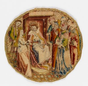 St. Katharina verwirrt Gelehrte vor Kaiser Maxentius
