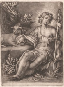 St. Johannes mit dem Lamm