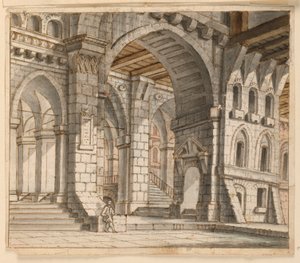 Bühnenbild, Palastinterieur