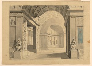 Bühnenbild, Palastinterieur