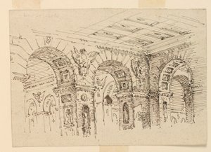 Bühnenbild, Palastinterieur