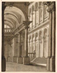Bühnenbild, Renaissance-Portikus