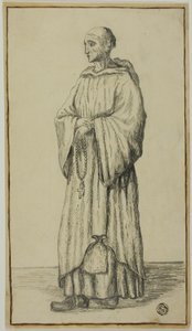 Stehender Mönch