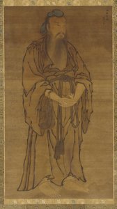 Stehende Figur von Lü Dongbin