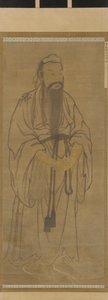 Stehende Figur von Lü Dongbin